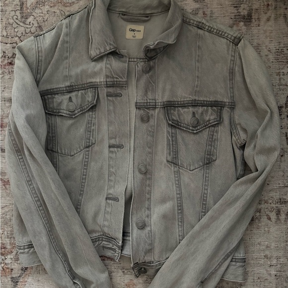 GAP Gray Denim Jacket - Picture 1 of 3